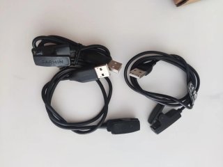 Cable Carga original Garmin Forerunner 735xt Negro