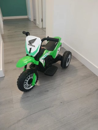 Moto Eléctrica Honda Niños Verde/Blanco