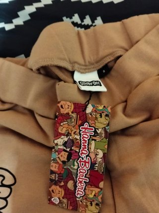 Pantalones campana Scooby-Doo Marrón talla S