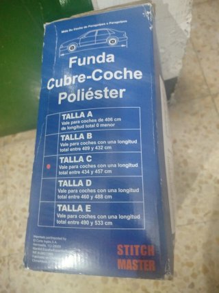 Funda Cubre-Coche Poliéster Serie Elite Platino