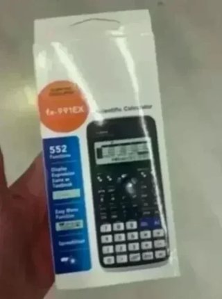 Calculadora Científica FX-991EX ingeniería 552 fu