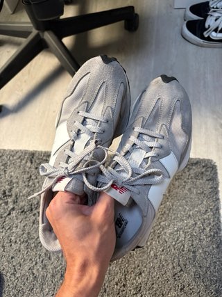 Zapatillas New Balance 327 Gris/Blanco