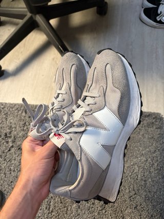 Zapatillas New Balance 327 Gris/Blanco