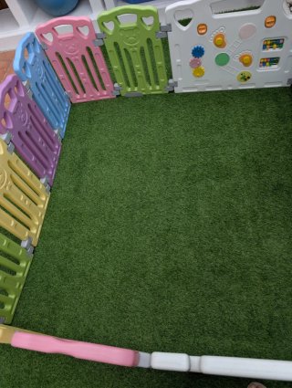 Parque infantil modular de plástico