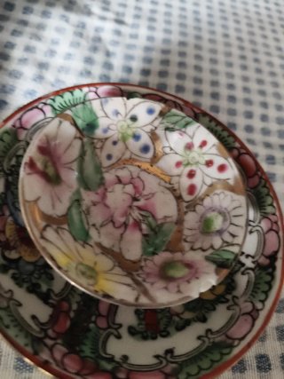Lote 2 jarritas vintage girasol