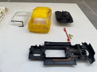 Desguace Scalextric: Piezas y Carrocerías