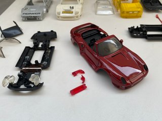 Desguace Scalextric: Piezas y Carrocerías