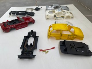 Desguace Scalextric: Piezas y Carrocerías
