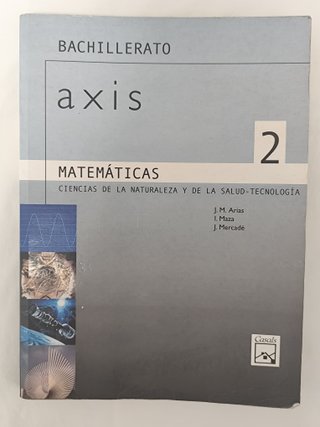 Axis - Matemáticas 2 BA CCNN