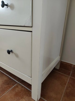 Cómoda Ikea Hemnes 3 Cajones Blanca