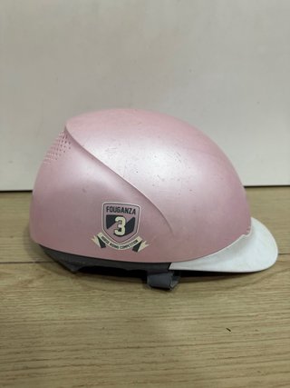 Casco Hípica Rosa Fouganza