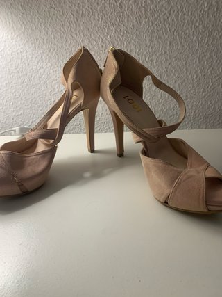 Sandalias Lodi Talla 38 Beige/Oro