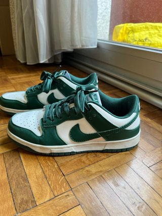 Nike Dunk Low Verde y Blanco