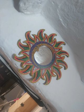 Espejo Sol Decorativo