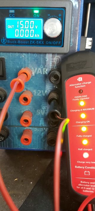 Tester Batteria e Alternatore Ultimate Speed 6V/12