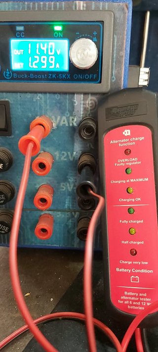 Tester Batteria e Alternatore Ultimate Speed 6V/12