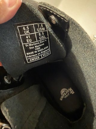 Dr Martens Jadon Piel plataforma Talla 41