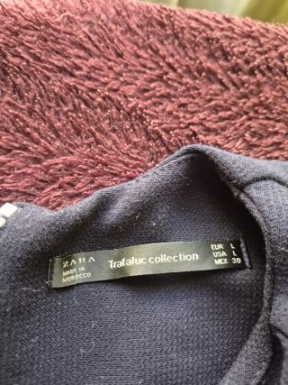 Vestido Zara Negro Talla L