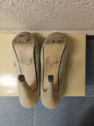 Zapatos de tacón Marypaz efecto serpiente