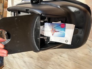 Silla auto Maxi Cosi Pebble gris con conejitos