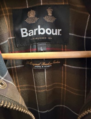 Barbour Ashby Marrón Talla L