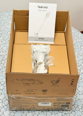 Aspiradora Sin Cable Ligera 1.25Kg 28000Pa 35Min