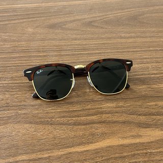 Gafas de Sol Ray-Ban Marrones y Doradas