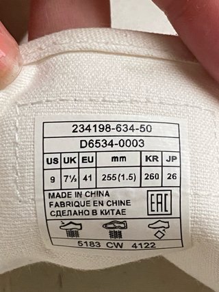 Zapatillas Levi's Blancas Talla 41