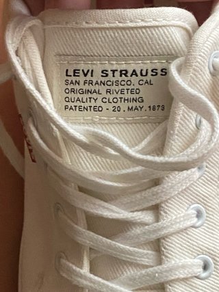 Zapatillas Levi's Blancas Talla 41