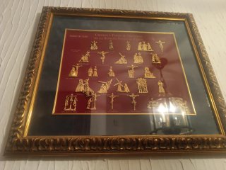 Cuadro Insignias Semana Santa y heráldica Cádiz