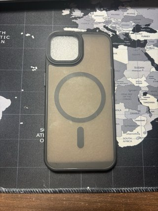 Cover iPhone 15 Trasparente Fumè MagSafe