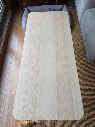 Mesa centro madera y yute Lisabo