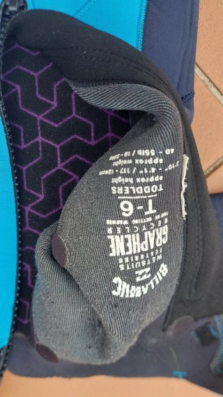Traje neopreno infantil largo Billabong 4/3 T6