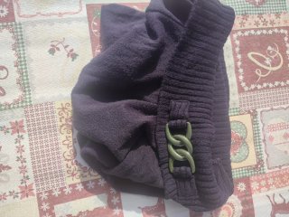Lote 2 jerséis manga larga morado y beige