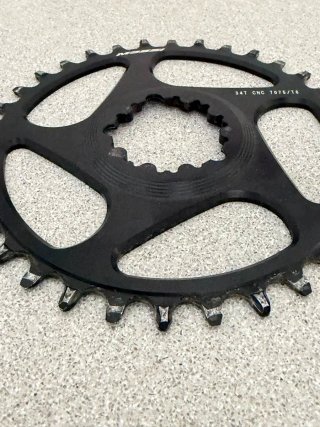 Plato MTB 34T Negro