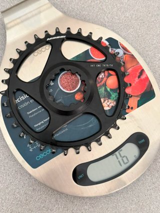 Plato MTB 34T Negro