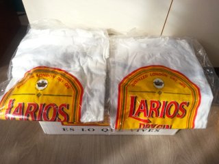 Set Vintage Bar Larios Dry Gin Anni 90