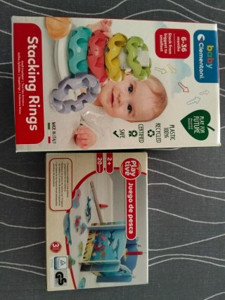 2 Brinquedos de Estimulação Infantil