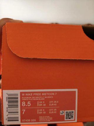 T40 Nike Free Metcon 7 Blancas Rosas