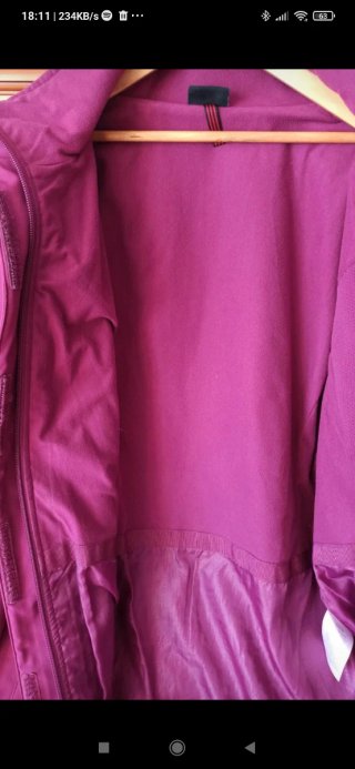 Anorak forrado con capucha