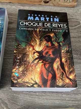 Libros Juego de tronos y el Señor de los Anillos