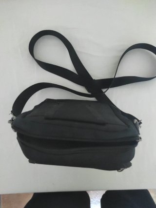 Bolso bandolera hombre negro