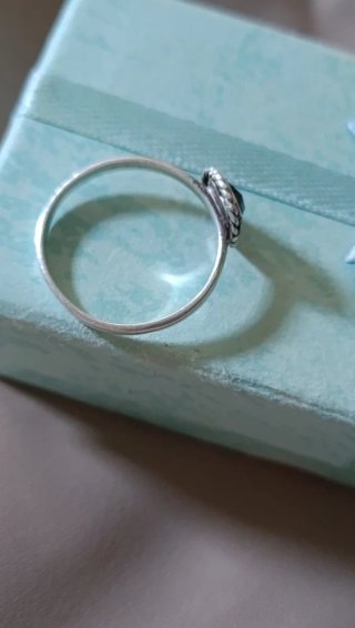Anillo Tous Oso Negro Plata