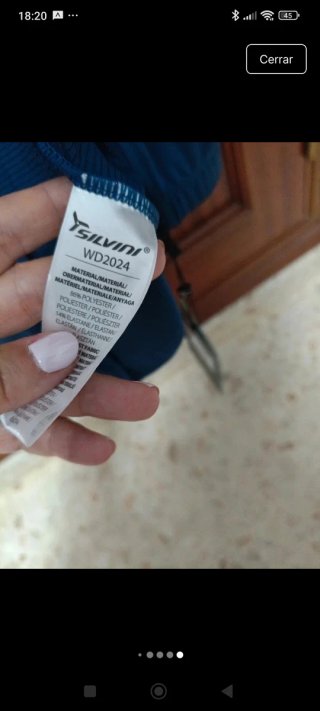 Chaleco ciclista Silvini mujer Talla XS