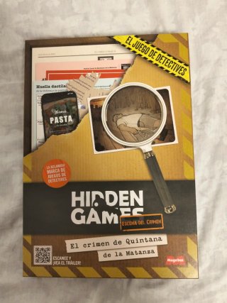 Gioco da tavolo Hidden Games: Il crimine di Quintana