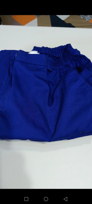 Lote 3 Pantalones Trabajo Azul