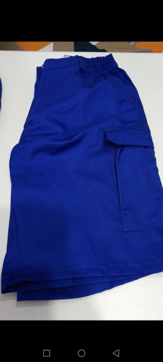 Lote 3 Pantalones Trabajo Azul