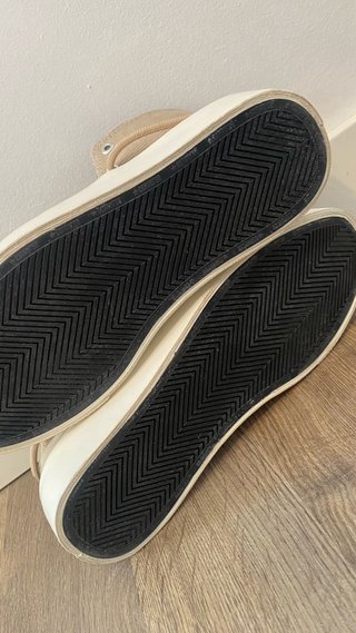 Zapatilla Converse Skid Grip Hi Beige/Verde