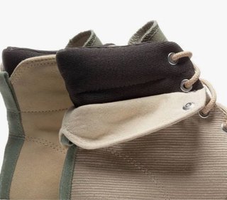 Zapatilla Converse Skid Grip Hi Beige/Verde