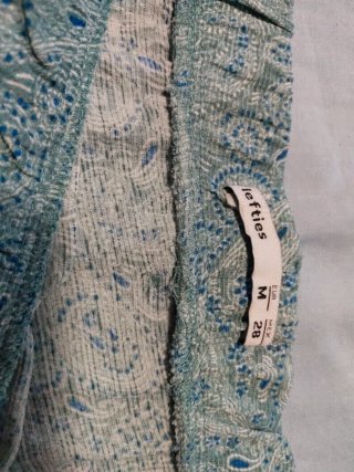 Falda pantalón Lefties estampado paisley
